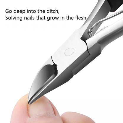 Premium Toenail Clippers Large Heavy Duty Toe Nail Clipper For Thick Ingrown AU