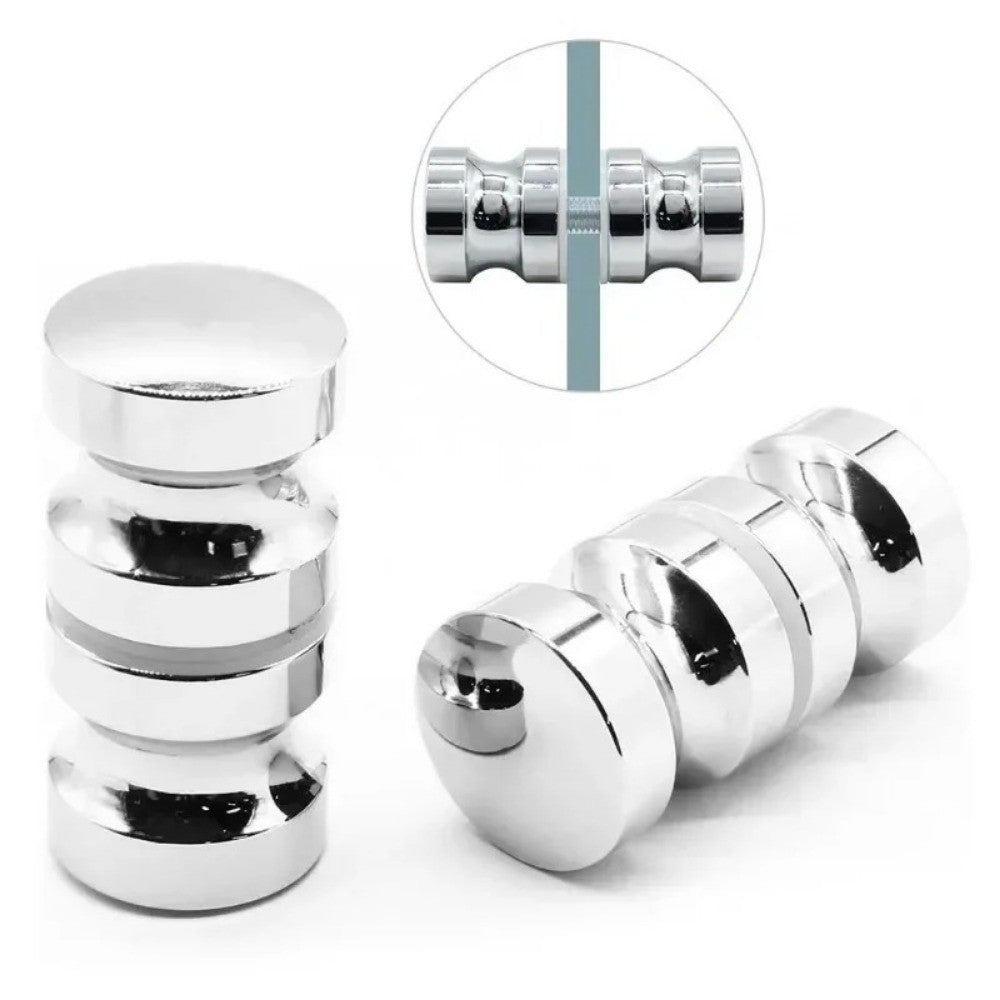 Aluminum Shower Glass Door Handle Sliding Shower Doors Knob  Bathroom Hardware