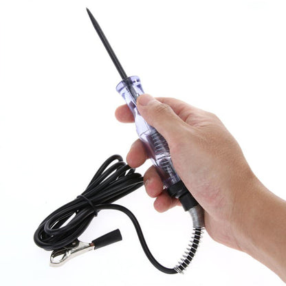 Auto Car Circuit Fuse Current Voltage Tester Test Light Probe Pen DC 6V 12V 24V
