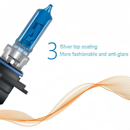 2 x Osram 12V HB3 60W Halogen Cool Blue Hyper White Globes 5300K Original 9005 – Compatible with Osram