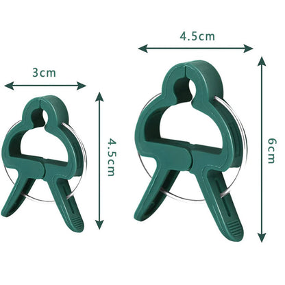 100x Garden Plant Clip Tomato Tie Stem Orchid Support Weatherproof Grow Training