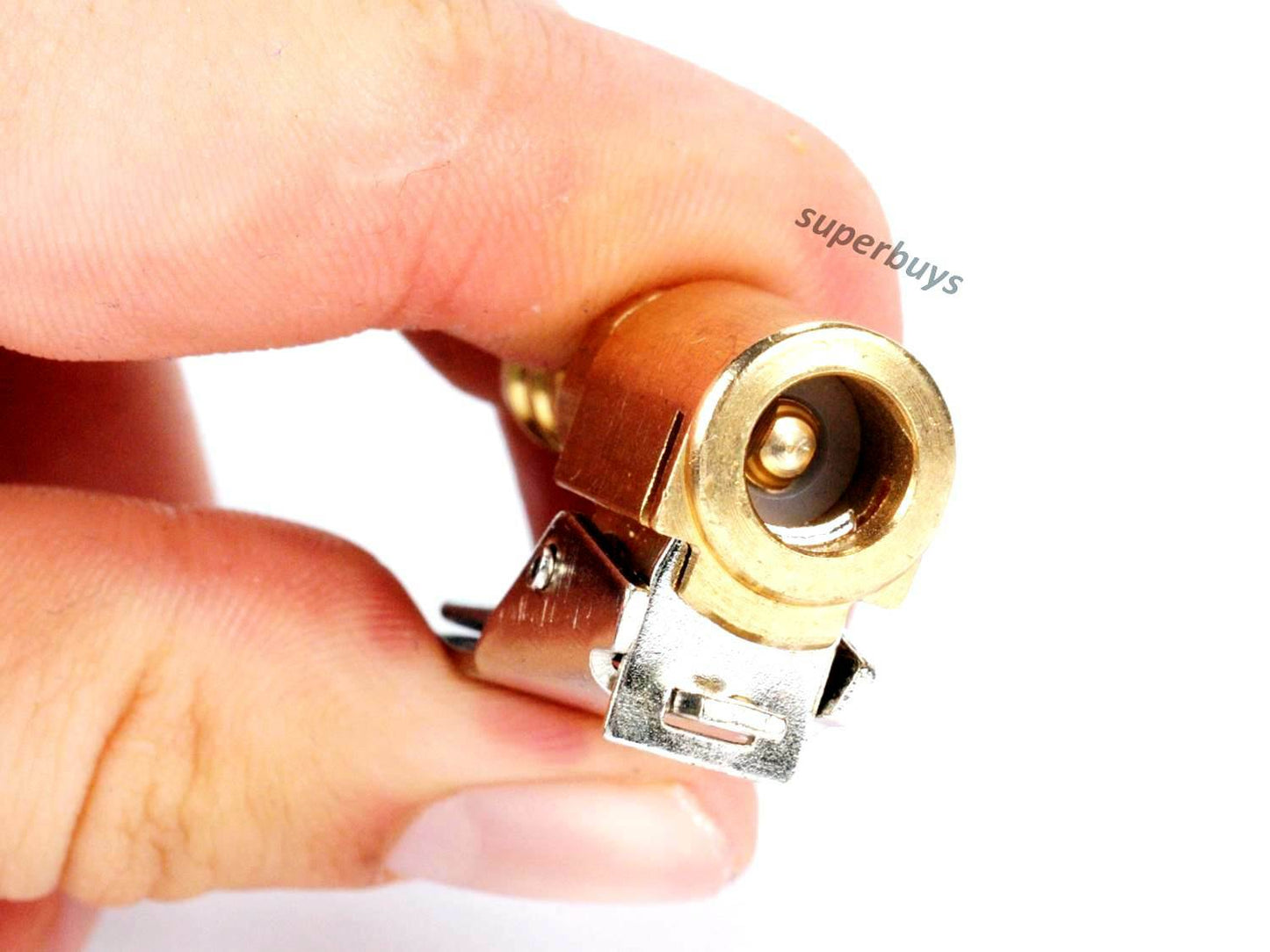 Air Inflator Connector 6mm Barb to Schrader Tyre Tire Inflate Chuck Car Lock Fit