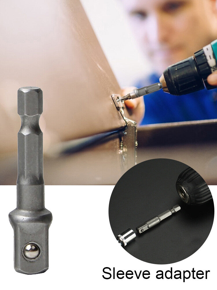 Universal Adjustable Hex Socket Torque Spanner Wrench Sleeve Adapter Tool