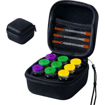 9 Slots Insulin Peptide Fridge Carrying Case Vial Holder Storage Protector Bag