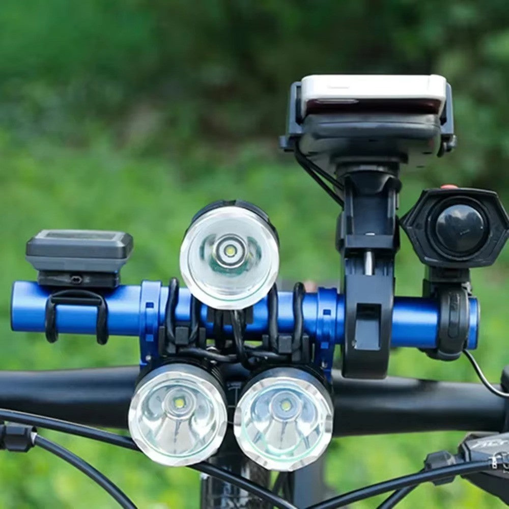 Bike Handlebar Extender Handle Bar Extension Mount Bicycle Flashlight Holder
