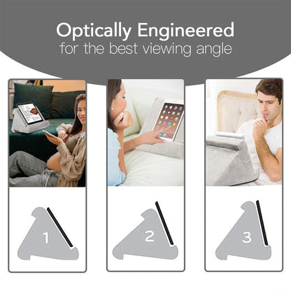 Multi Angle Soft Pillow Tablet Stand Holder Reading Cushion for Phone Phablet AU