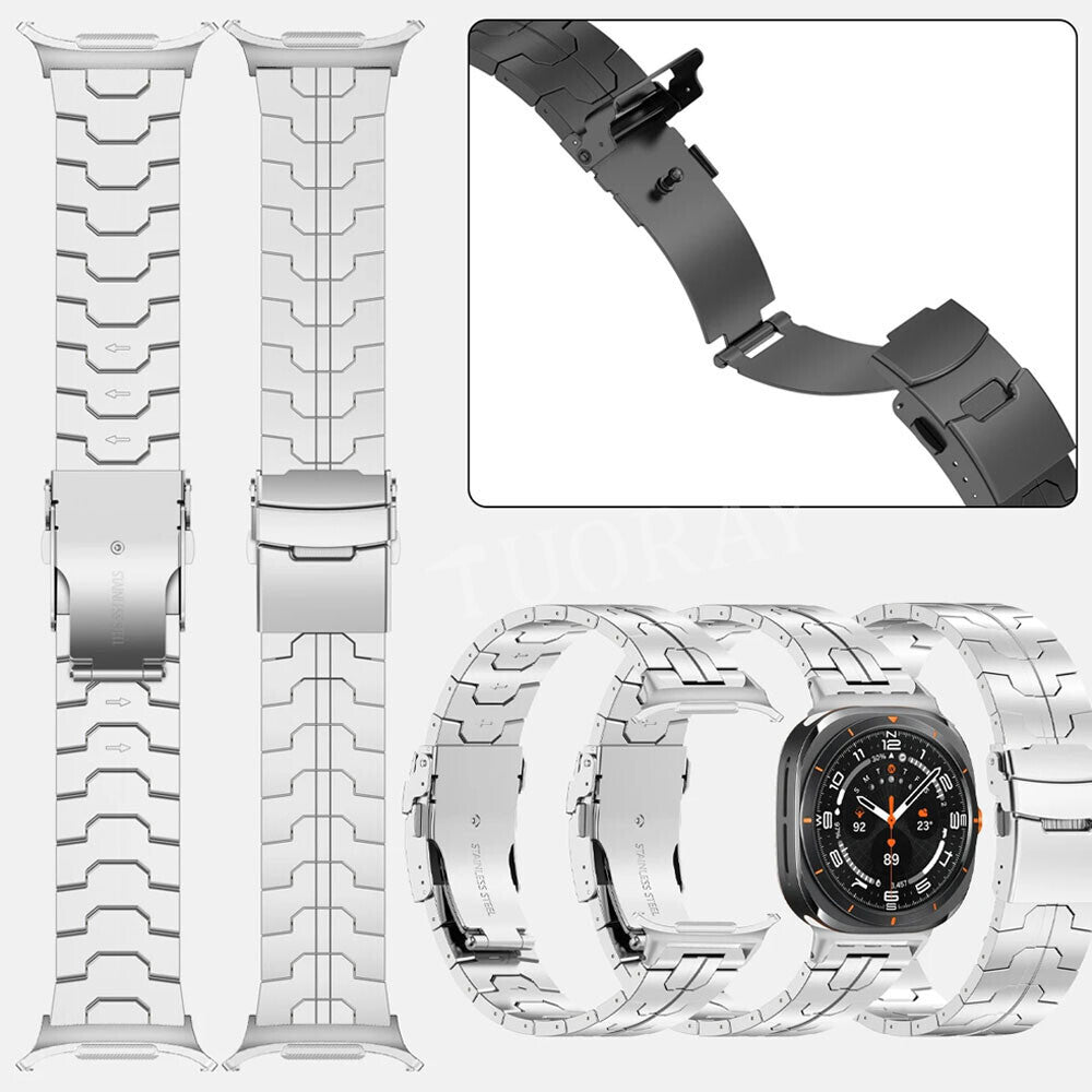 Titanium Metal Bracelet Compatible with Samsung Galaxy Watch Ultra 47mm Strap Band Durable