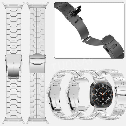 Titanium Metal Bracelet Compatible with Samsung Galaxy Watch Ultra 47mm Strap Band Durable