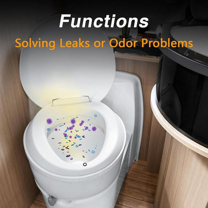 Prevent Leakage RV Toilet Lip Seal Flush Valve Seal for Thetford Toilet Parts