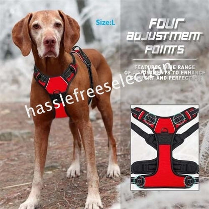 Adjustable No-pull Outdoor Harness Vest S-XL Front Range Mesh Puppy Dog Pet