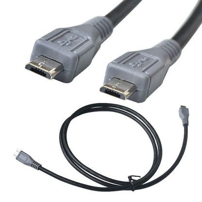 Lead Adapter Charging Cord OTG Data Cable Micro USB to Micro USB Male to Male