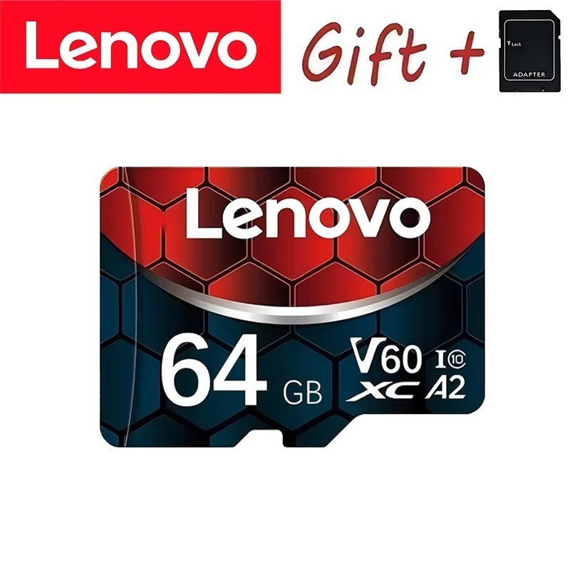 Micro SD Card Class10 V60 TF Memory Card High Speed 128/256/512GB 1TB 2T – Compatible with Lenovo