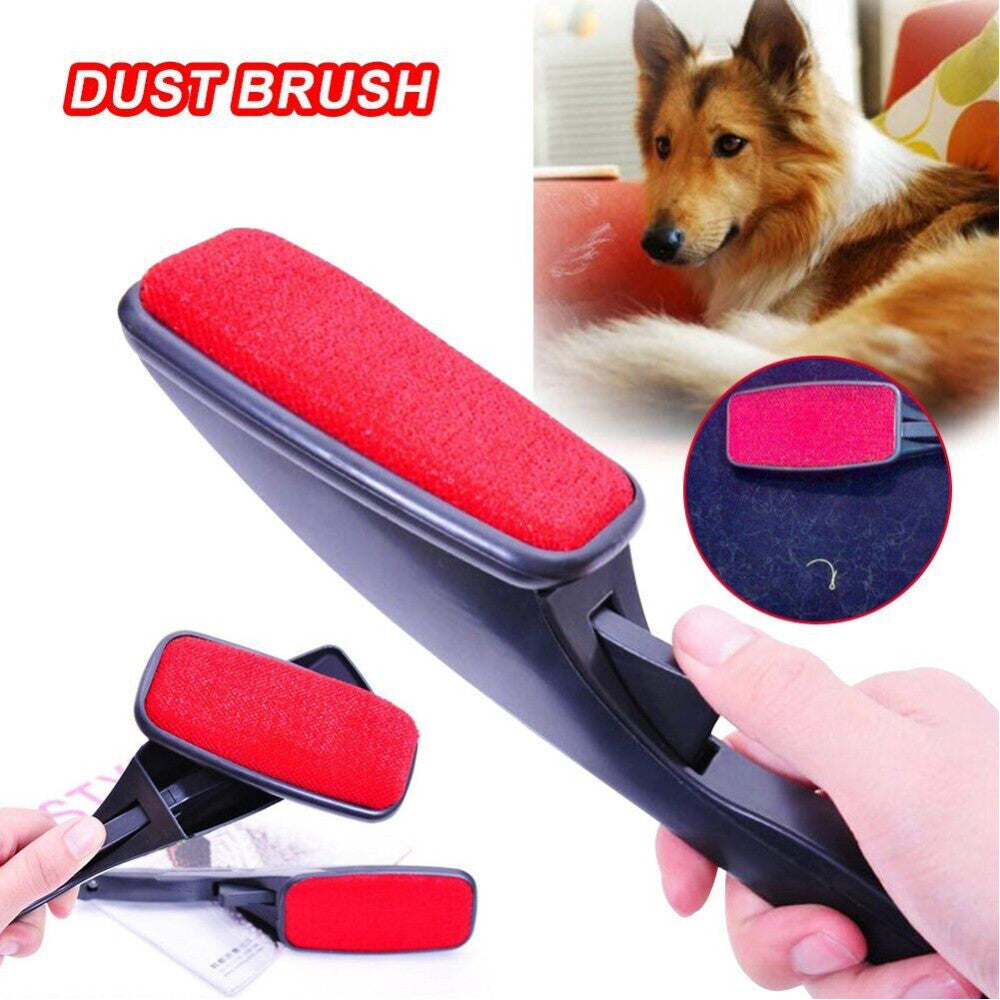 2/4X Magic Lint Brush Clothes Fluff Dust Pet Dog Cat Hair Remover Fabric Cleaner