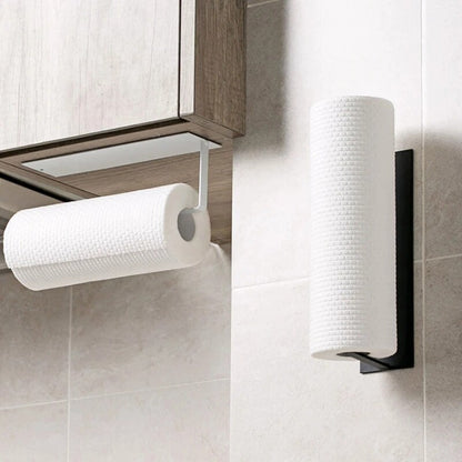 Paper Towel Holder Hanger Rack Kitchen Shelf Organizer Under Cabinet Roll Cup AU