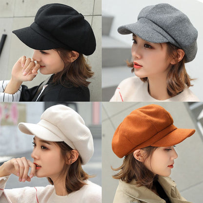 Baker Boy Hats Visor Hat Newsboy Cap Painter Cap Beret Hat