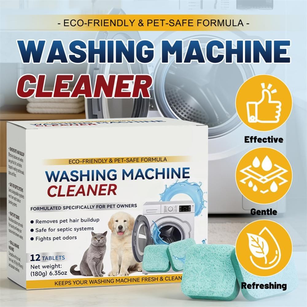 24PCS Washing Machine Cleaner for All Washing Machines Deep Cleaning Tablets AU