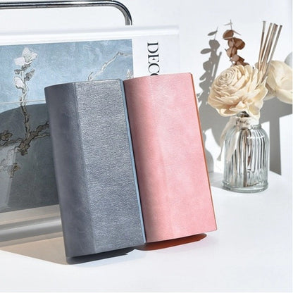 Large Capacity Double Eyeglasses Case PU Leather Glasses Case  Men