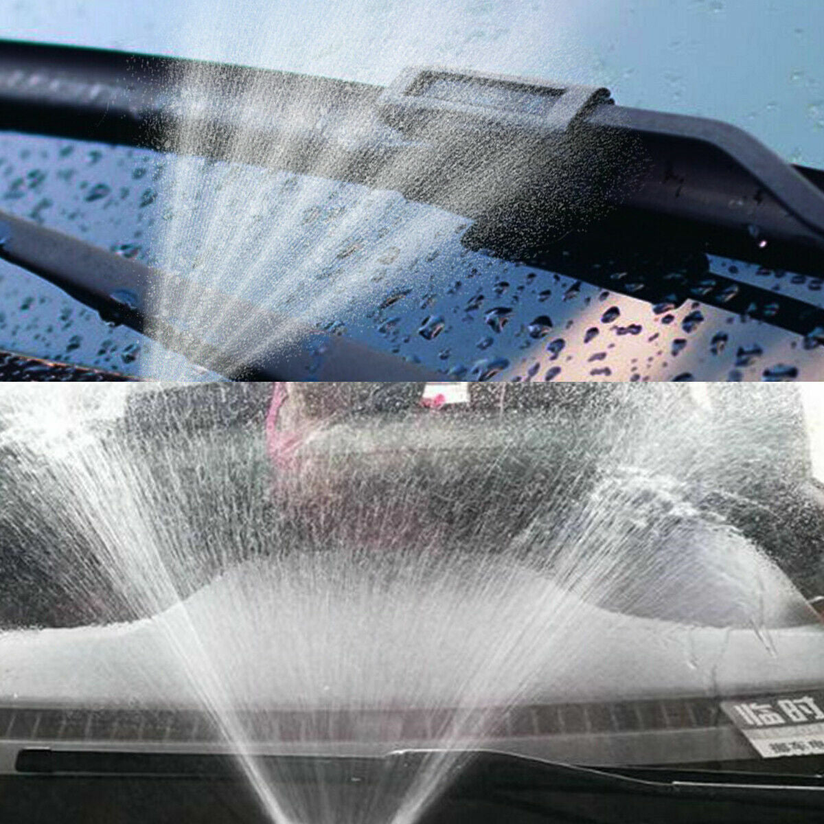 4X Compatible with Mitsubishi Car Front Windscreen Sprinkler Sprayer Wiper Washer-Nozzle Jet