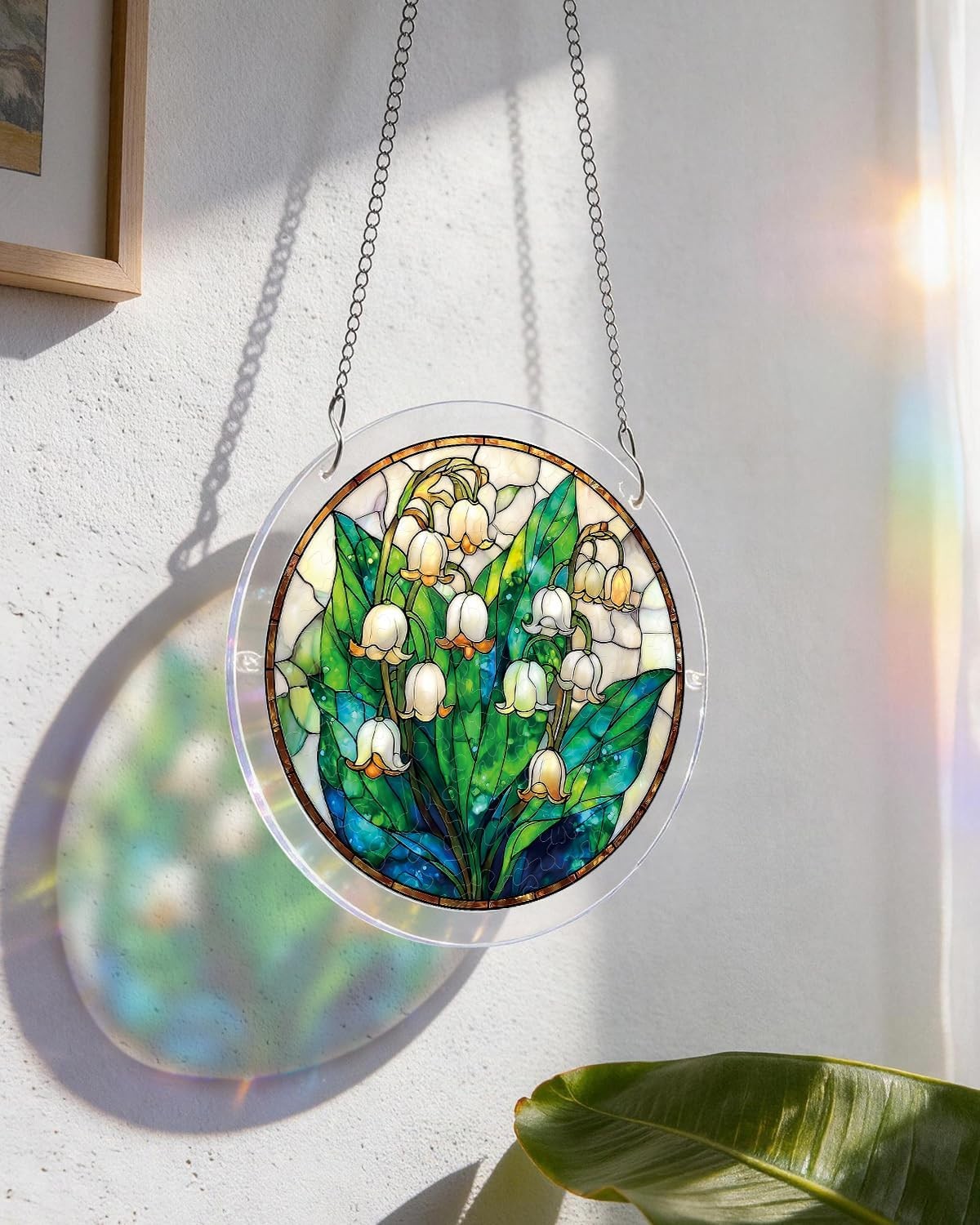 3D Birds Acrylic Suncatcher Jigsaw Puzzle Window Hanging Decor Stained GlassLook
