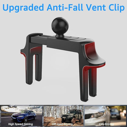 Round Air Outlet Car Phone Air Vent Clip Mount Bracket Car Phone Holder