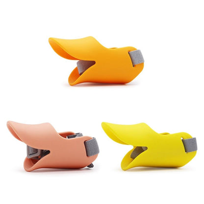Duck Dog Mouth Muzzle TPR Pet Mouth Cover Portable Dog Mask  Pet