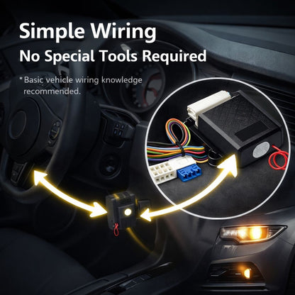 Car Universal Door Locking Keyless Entry System Auto Remote Central Control Kit