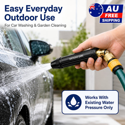 High Pressure Water Spray Gun Hose Nozzle Car Garden Cleaning Tool