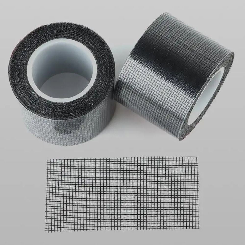 1Roll Fly Window Screen Repair Tape Self-adhesive Mesh Net Repair Tapes