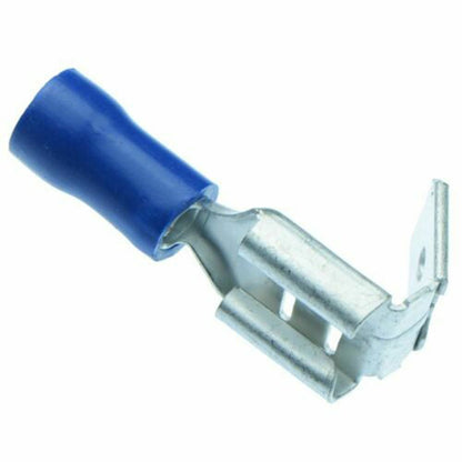 50Pcs 6.3mm Terminal Piggy Back Wire Connector Piggyback Insulated Crimp Spade