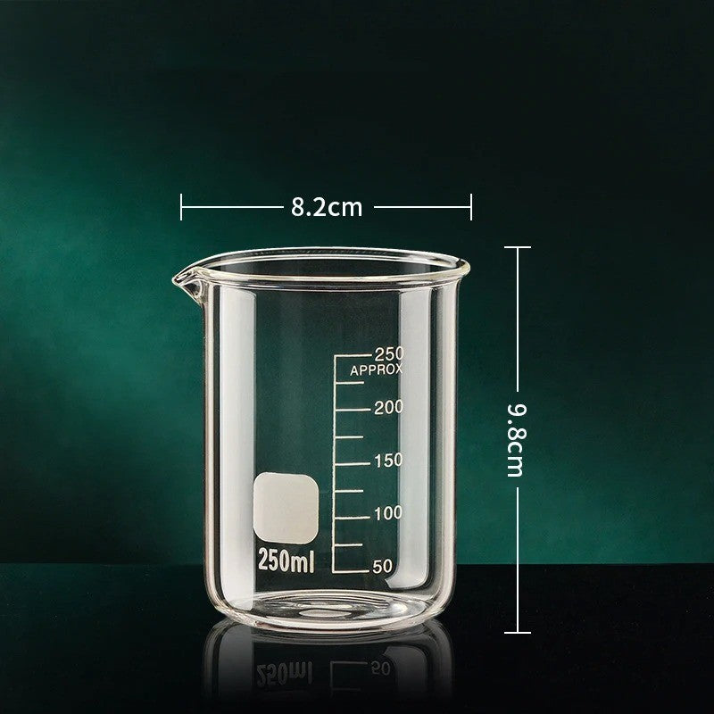 50-1000ML Borosilicate Glass Measuring Cup Graduated Cup Multifunctional Beaker