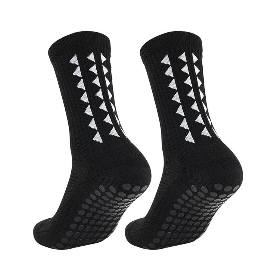 Sports Socks Anti-Slip Skid Hospital Soccer Basketball Football Grip Dots Train
