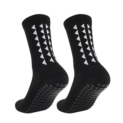 Sports Socks Anti-Slip Skid Hospital Soccer Basketball Football Grip Dots Train