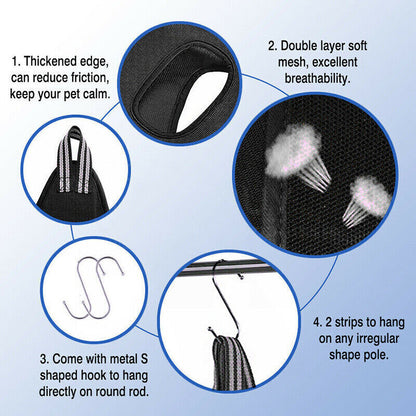 Hammock Helper Pet Dog Cat Grooming Restraint Bags for Bathing Trimming Nail AU