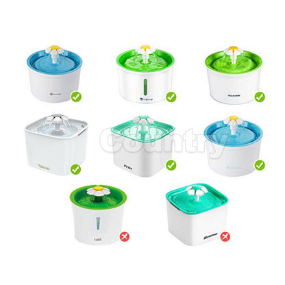 12Pcs Carbon Filters Water Fountain Replacement For Pet Dog Cat Water Drinking