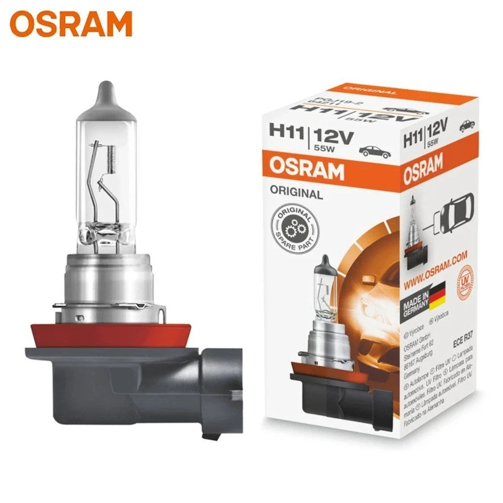 Twin Pack OSRAM H11 globe 64211 12V 55W Halogen Headlight Fog Bulb Original 2pcs