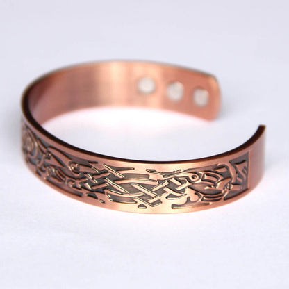 Pure Copper Magnetic Therapy Bracelet Arthritis Pain Relief Men Women Healing AU