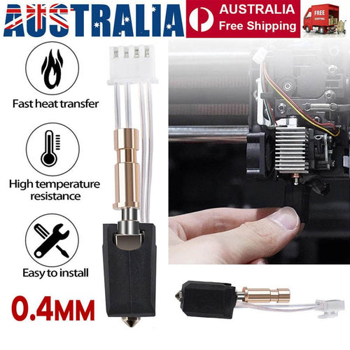 Upgraded For Anycubic Kobra S1/S1 Combo Hotend + 0.4 Hardened Steel Nozzle