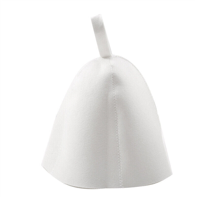 Wool Felt Sauna Hat Russian Banya Cap Unisex Lightweight For Shower Cap Hat AU
