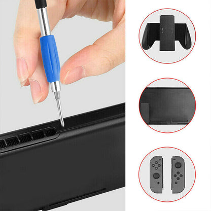 Screwdriver Set Repair Tool Kit Compatible with Nintendo Switch NES N64 Joy-con Wii Triwing