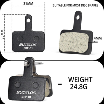 2Pair Resin Disc Brake Pad MTB fit Shimano B01S B05S MT200 Tektro E10.11 P20.11