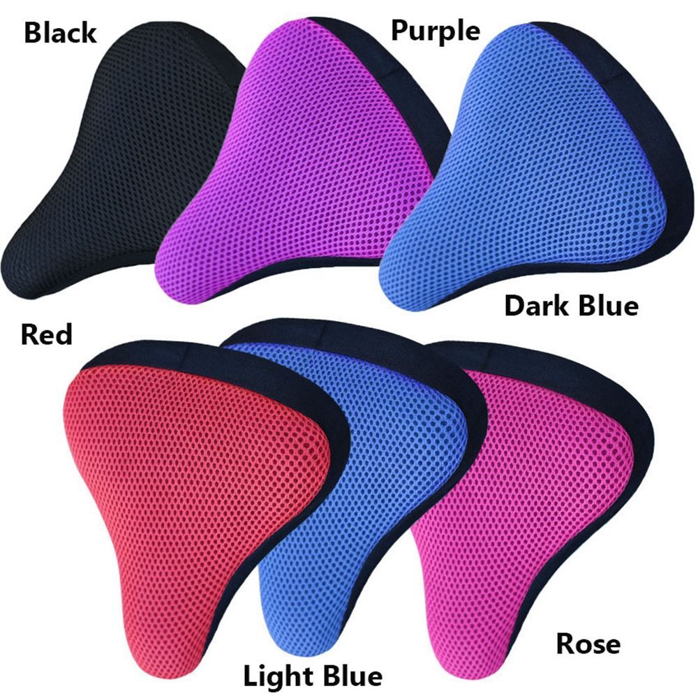 Bike Seat Cover Breathable Saddles Cycling Silicone Seats Bicycle Saddle – Compatible with Seat