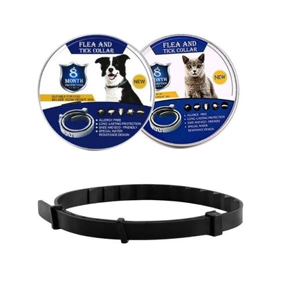 8 Month Flea & Tick Collar for Dogs & Cats Adjustable Waterproof AU Stock