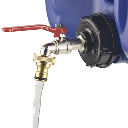 IBC Tank to 1/2"Connector Adapter Fittings Tool S60X6 Yard Garden Water Tap Hose