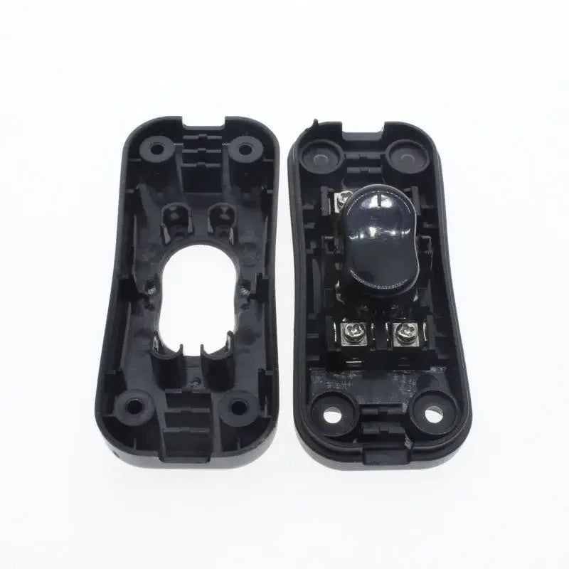 INLINE ON / OFF BLACK ROCKER SWITCH LAMP SPOT LIGHT INLINE CARAVAN