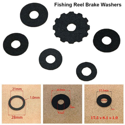 1Pcs Carbon Fiber Drag Washers  For Baitcasting Drum Reels