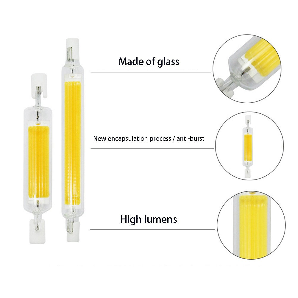 78/118mm R7S LED Flood Light Corn Bulb Light Replacement For Halogen Lamp AU