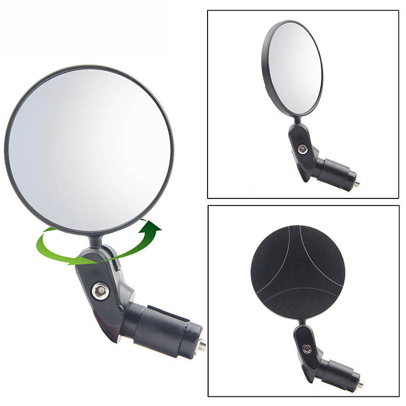 MTB Mountain Bike Rearview Mirror Bicycle Handlebar Convex Rear View Mirror AU