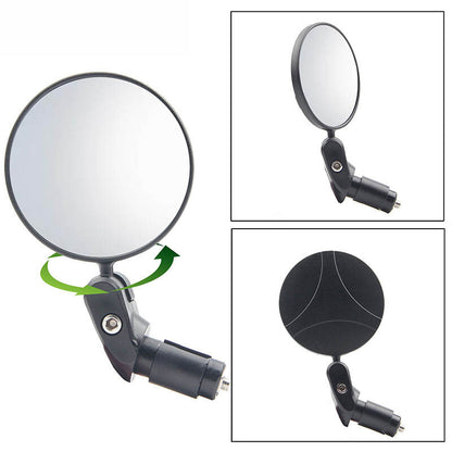 MTB Mountain Bike Rearview Mirror Bicycle Handlebar Convex Rear View Mirror AU