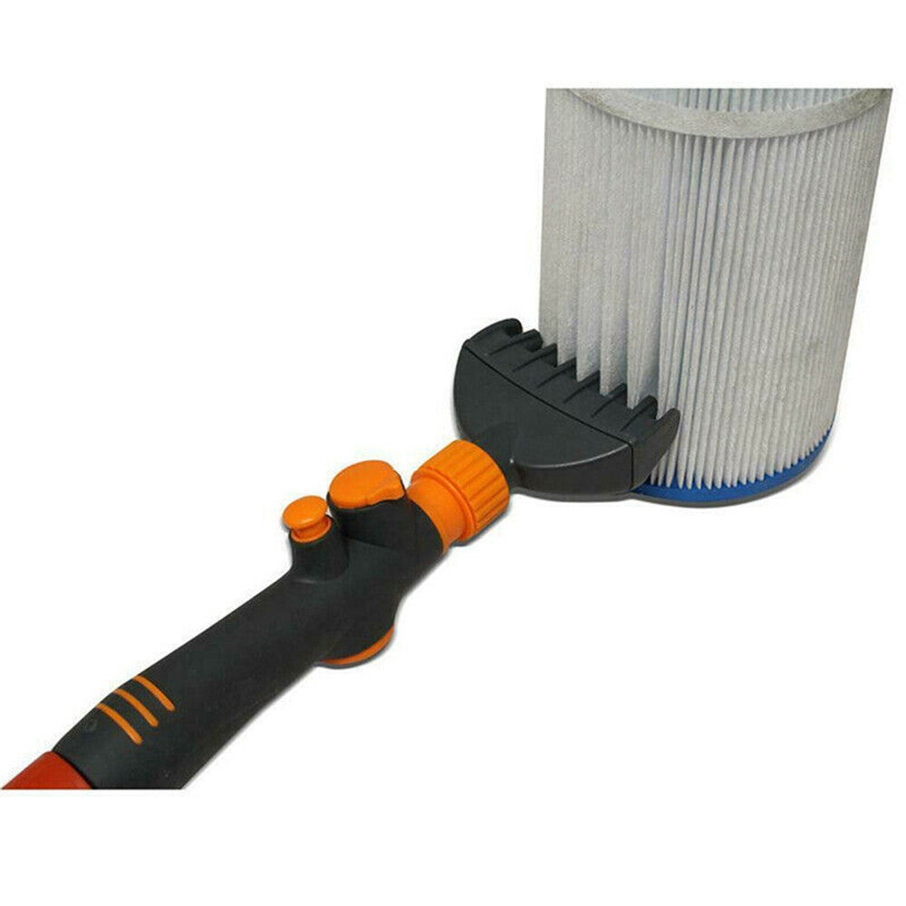 Cleaning Tool Water Wand Tub Spa Filter Swimming Pool Cartridge Cleaner Brush