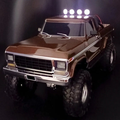 2/4LED RC Car Roof Light 1:10 RC Car Lights for Axial TRX4 SCX10 90046 D90
